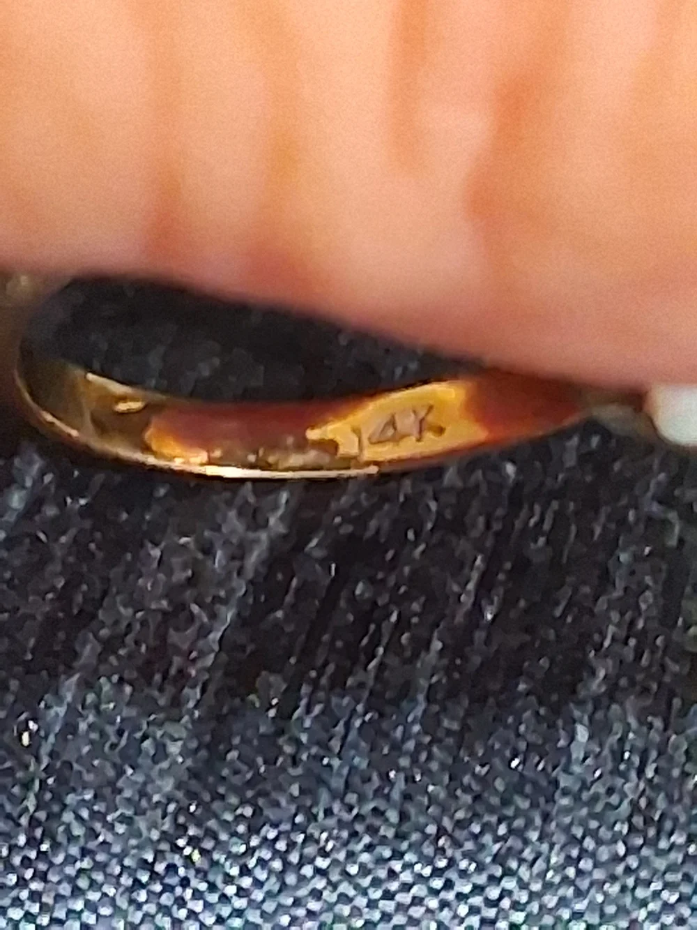 Vintage 14K Gold Opal Cluster Dome Ring - Mid-Century Thai Princess Style